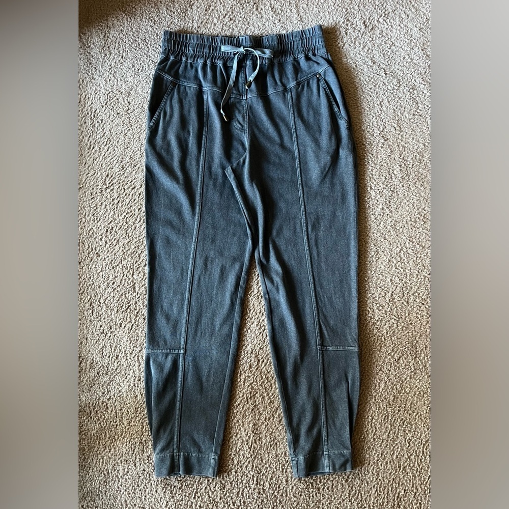 Wrap London Womens Drawstring Elastic Waist Hemp Organic Cotton Sz 6 Casual Pant